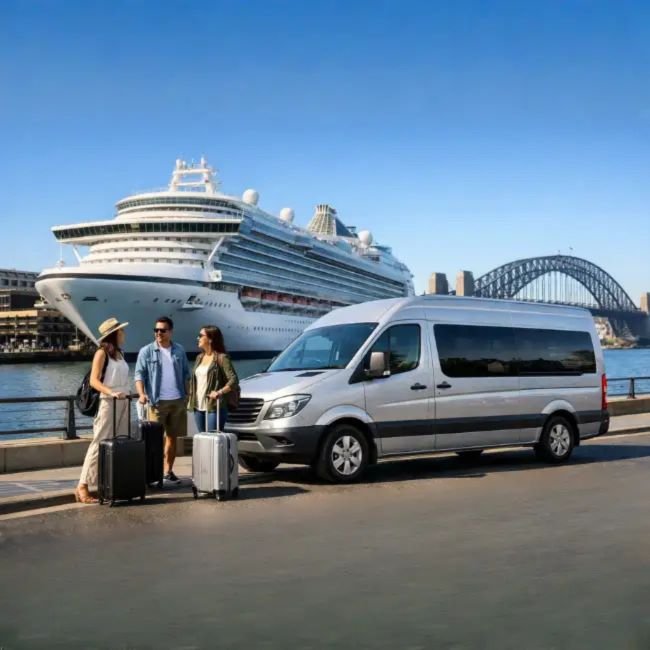 Airport to cruise terminal transfer