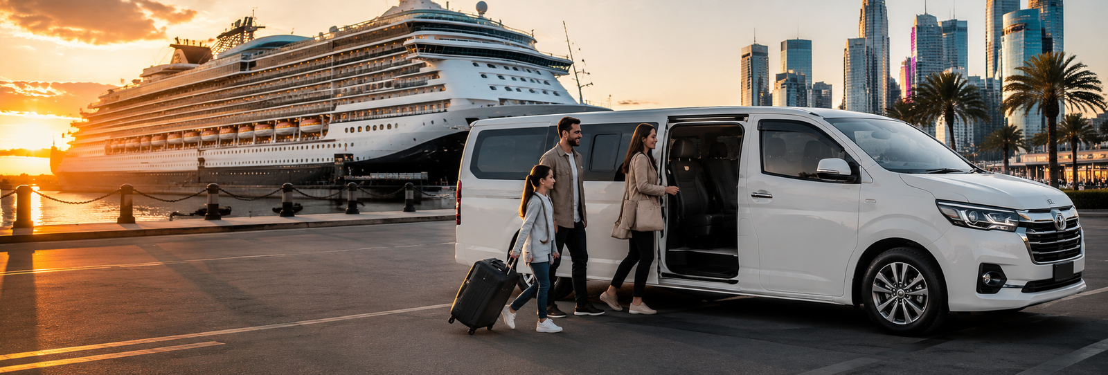 Cruise ship transfers Melbourne